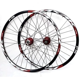 CTRIS Spares Bicycle Wheelset Mountain Bike Wheelset 26 / 27.5 / 29 Inch, Aluminum Alloy Rim 32H Disc Brake MTB Wheelset, Quick Release Front Rear Wheels, Fit 7-11 Speed Cassette Bicycle Wheelset ( Size : 29inch )