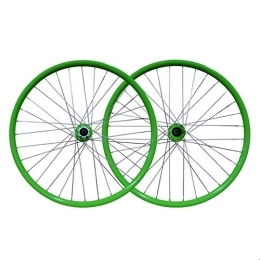 CTRIS Spares Bicycle Wheelset MTB 26" Bike Wheel Set Mountain Double Layer Alloy Rim 7 8 9 Speed Palin Bearing Hub Flywheel Disc Brake Quick Release 32 Hole Rim (Color : B)