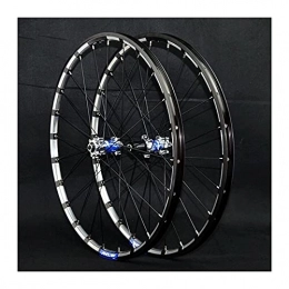 DYB Spares Bike Rim 26 / 27.5inch mtb Wheelset Quick Release Mountain Bike Front + Rear Wheel Disc Brake Double Wall 7 / 8 / 9 / 10 / 11 / 12 Speed 24 Holes Quick Release Axles Bicycle Accessory