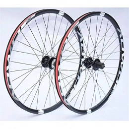 DYB Spares Bike Rim Bicycle Wheel Set 26" / 27.5" / 29" For Mountain Bike Double Wall Rims Disc Brake 8-10 Speed Card Hub Quick Release 32H Quick Release Axles Bicycle Accessory
