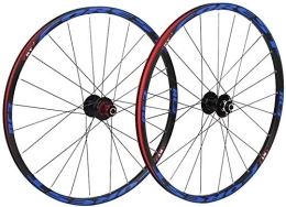 CHJBD Mountain Bike Wheel Bike Wheel Bicycle Wheel Double Wall MTB Rim Rear Wheel Front Wheel Quick Release Mountain Bike Wheelset Disc Brake Palin Bearing 8 / 9 / 10 Speed (Color : 26in)