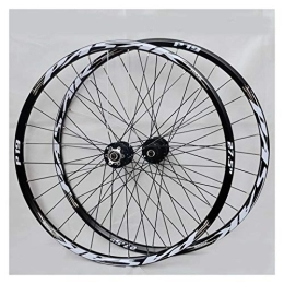 NaHaia Mountain Bike Wheel Bike Wheelset 26 27.5 29in Cycling Mountain Disc Brake Wheel Set Quick Release Front 2 Rear 4 Palin Bearing 32H 7 / 8 / 9 / 10 / 11 Speed