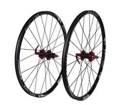 BUCKLOS Spares BUCKLOS MTB Bicycle Wheelset Carbon Hub, 26 27.5 29 inch Mountain Bike Quick Release Wheelsets with Alloy Rim, 7-11 Speed Wheel Hubs Disc Brake, Double Wall Flat spokes Wheelset 25mm Width 24H