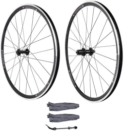 BUYAOBIAOXL Mountain Bike Wheel BUYAOBIAOXL Wheels Mountain Bike Wheelset Road Bike Wheelset 700C Bicycle Wheel, Ultralight Aluminum Alloy V-Brake Cycling Rim BMX Wheel Fast Release Front Wheel Rear Wheel 7 8 9 10 Speed 32H