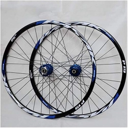 CAISYE Mountain Bike Wheel CAISYE 26 / 27.5 / 29 Inch Bicycle Wheel (Front + Rear) Mountain Bike Wheelset, Double Walled Aluminum Alloy MTB Rim Fast Release Disc Brake 32H 7-11 Speed Cassette, A, 27.5IN