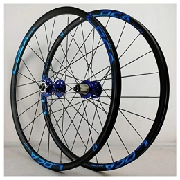 CAISYE Mountain Bike Wheel CAISYE Bicycle Wheelset 26 Inch, Double-Walled Aluminum Alloy Bicycle Wheels Disc Brake Mountain Bike Wheel Set Quick Release American Valve 7 / 8 / 9 / 10 / 11 / 12 Speed, 26IN