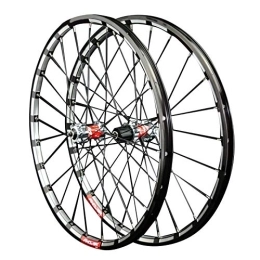 CHICTI Mountain Bike Wheel CHICTI 26 / 27.5in Bicycle Wheelset, Double Wall Quick Release MTB Rim 7 / 8 / 9 / 10 / 11 / 12 Speed Freewheel Cycling Wheels Outdoor (Size : 26in)