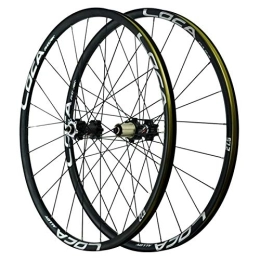 CHICTI Mountain Bike Wheel CHICTI Cycling Wheelsets, Mountain Bike Aluminum Alloy Ultralight Rim Quick Release Wheel Standard American Mouth 27.5 Inch Bicycle Wheel Outdoor (Color : Black, Size : 27.5in)