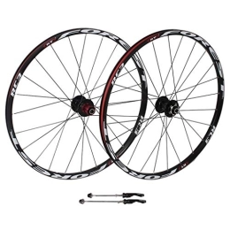 CHICTI Spares CHICTI Mountain Bike Wheelset, 26 Inch MTB Bike Wheel Set Disc Rim Brake 11 Speed Sealed Bearings Hub Hybrid Bike Touring Outdoor (Color : A, Size : 27.5inch)