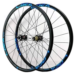 CHICTI Mountain Bike Wheel CHICTI Wheelset Mtb 26 / 27.5 / 29in Thru axle Front & Rear Wheel Aluminum Disc Brake 24H 8 / 9 / 10 / 11 / 12 Speed Flywheel Outdoor (Size : 27.5in)