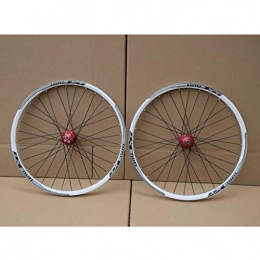 CHP Mountain Bike Wheel CHP MTB Bicycle Wheelset 26 27.5 29 In Mountain Bike Wheel Double Layer Alloy Rim Sealed Bearing 7-11 Speed Cassette Hub Disc Brake 1100g QR (Color : E, Size : 26inch)