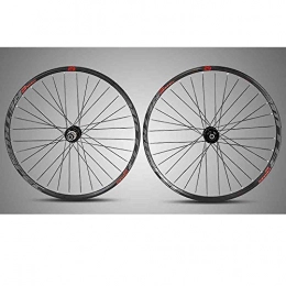 CHUDAN Mountain Bike Wheel CHUDAN 29 Inch Mountain Bike Wheelset, Double Wall Wheel Rims Aluminum Alloy MTB Rim Fast Release Disc Brake Hybrid 32-Hole Palin Bearing 8 9 10-11 Speed, 29in