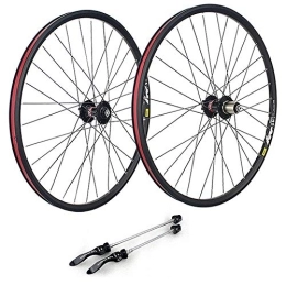 CHUDAN Spares CHUDAN 29 Inch Mountain Bike Wheelset, Double-Walled Alloy Rim MTB Rims Fast Release Road Bike Wheelset Disc Brake 7 8 9 10 Speed 32H