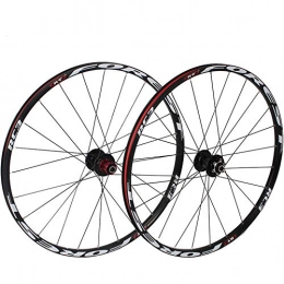 CHUDAN Mountain Bike Wheel CHUDAN MTB Bicycle Wheelset, 26 / 27.5In Double Walled Aluminum Alloy Mountain Bike Wheels V-Brake Disc Rim Brake Sealed Bearings 8 / 9 / 10 Speed Cassette, 27.5in