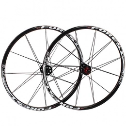 Ckssyao Mountain Bike Wheel Ckssyao Bike Wheelset, MTB Cycling Wheels Mountain Bike Disc Brake Wheel Set Quick Release 5 Palin Bearing 8 9 10 Speed ​​24H, 26 inch