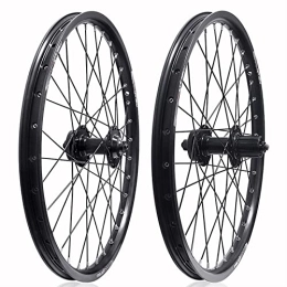 CTRIS Spares CTRIS Bicycle Wheelset 20" Mountain Bike Wheelset, MTB Wheels Quick Release Disc / V Brake 32H Bicycle Wheels 7 / 8 / 9 / 10 Speed Cassettes (Size : Disc brake)