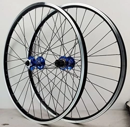 CTRIS Spares CTRIS Bicycle Wheelset 26 27.5 29 Inch Mountain Bike Wheelset, Quick Release Aluminum Alloy Rim 24H Disc Brake MTB Wheelset, Front Rear Wheels Bicycle Wheels, Fit 8-12 Speed Cassette