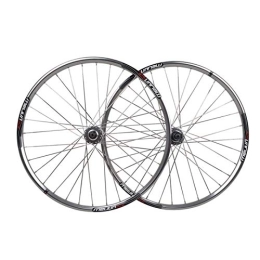 CTRIS Spares CTRIS Bicycle Wheelset Mountain Bike Wheelset 26 Double Wall Aluminum Alloy Disc Brake Cycling Bicycle Wheels 32 Hole Rim Quick Release 7 / 8 / 9 Cassette Wheels