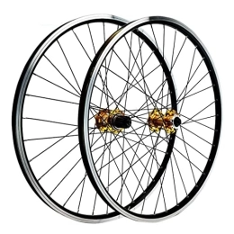 CTRIS Mountain Bike Wheel CTRIS Bicycle Wheelset Wheelset 26 / 27.5 / 29 Inch Bicycle Wheel Disc / V Brake Front Two Rear Four Bearing MTB Bike Wheelset 32 Holes Rim For 7 / 8 / 9 / 10 / 11 / 12 Speed (Size : 27.5inch)