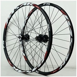 cvhtroe Mountain Bike Wheel cvhtroe 26 / 27.5 / 29 Inch Mountain Bike Cycling Wheelet, Aluminum Alloy Hybrid / MTB Rim Sealed Bearings for 7 / 8 / 9 / 10 / 11 Speed Black