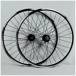 cvhtroe Mountain Bike Wheel cvhtroe 26 / 27.5 / 29 Inch V Brake Mountain Bike Wheels, Double Wall Aluminum Alloy Hybrid / MTB Rim Wheelset 32 Holes for 7 / 8 / 9 / 10 / 11 Speed