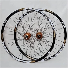cvhtroe Mountain Bike Wheel cvhtroe 26 / 27.5 / 29 MTB Bike Wheelset Aluminum Alloy Double Wall Cycling Rim Disc Brake Bicycle Wheel for 7 / 8 / 9 / 10 / 11 Speed