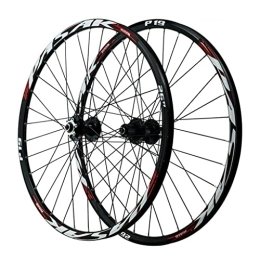 cvhtroe Spares cvhtroe 26 / 27.5 / 29 MTB Bike Wheelset, Double Wall Cycling Rim Aluminum Alloy Disc Brake Bicycle Wheel 32 Holes for 7 / 8 / 9 / 10 / 11 Speed