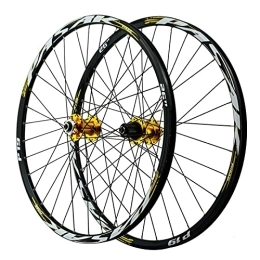 cvhtroe Spares cvhtroe 26 Inch 27.5" 29 ER Bicycle Wheelset MTB Rim, Double Wall Aluminum Alloy Disc Brake Hybrid / Mountain 11 Speed