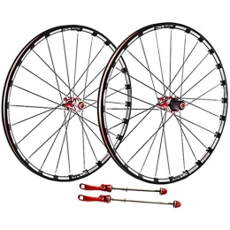 CWYP-MS Spares CWYP-MS Mountain Bike Wheelset, 26 / 27.5 / 29 Inches, MTB Bicycle Rear Wheel Double Walled Aluminum Alloy Rim Disc Brake Carbon Fiber Hub Quick Release 7 / 8 / 9 / 10 / 11 Speed Cassette (Size : 26in)