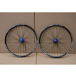 QHY Spares Cycling MTB Bicycle Wheelset 26 27.5 29 In Mountain Bike Wheel Double Layer Alloy Rim Sealed Bearing 7-11 Speed Cassette Hub Disc Brake 1100g QR (Color : B, Size : 29inch)
