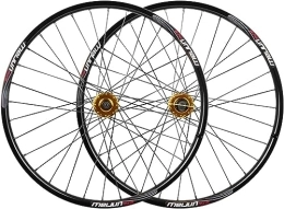 FOXZY Spares Cycling Wheels 26 Inch Mountain Bike Wheel To Disc Brake Bicycle Rim 32H Wheel Hub QR For 7, 8, 9, 10 Speed Box Type (Color : Red, Size : 26'')