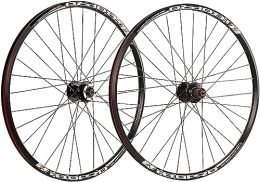 FOXZY Spares Cycling Wheels 26" Mountain Bike Wheelset Disc Brake Quick Release Road Bike Mountain Bike Rims (Color : Snap-In, Size : 26'')