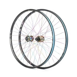 DREANNI Mountain Bike Wheel DREANNI Mountain Bike Wheels Set 27.5 29 Inch Double Wall Section Rims Front Rear 32 Hole Disc Brake Quick Release 8 / 9 / 10 / 11 / 12-Speed Cassette Type Sealed Bearings Hub