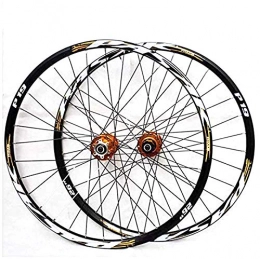 DSHUJC Mountain Bike Wheel DSHUJC Mountain bike wheelset, 29 / 26 / 27.5 inch bicycle wheel double-walled aluminum alloy rim quick release disc brake 32H 7-11 speed