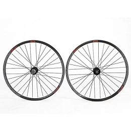 DSMGLSBB Spares DSMGLSBB Bike Wheelset Aluminum Alloy Four Peilin Rim, 27.5 29 Inch Mountain Bike Wheelset, 32 Hole Round Spokes with 5Mm Quick Release, Support 8-11 Speed Cassette, 29IN