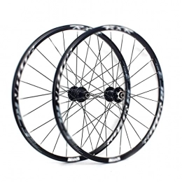 FDSAA Spares FDSAA Mountain Bike Off Road MTB Carbon Wheelset 26 / 27.5 / 29 Inches Disc Brake 5 Bearings 7-11speed Bicycle Wheels (Color : Black, Size : 29inch)