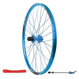 FHGH Mountain Bike Wheel FHGH 26 Inch Bike Rear Wheel, Cycle Wheel Disc Brake / Ball Card Fly Drum / Gift Quick Release + Tire Pad Mountain Bike Rear Wheel / Support 7 / 8 / 9 / 10 Speed Card Flywheel