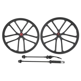 Mrisata Spares Fixed Gear Wheelset 20in Mountain Bike Disc Brake Wheelset Hub Integration Casette Wheelset Set