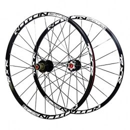 FOUFA Mountain Bike Wheel FOUFA Mountain Bike Wheelset, 26 / 27.5 / 29Inch Aluminum Alloy Rim Disc Brake MTB Wheelset, for 7 / 8 / 9 / 10 / 11 Speed (Size : 26inch)