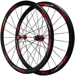 GAOJINXIURZ Spares GAOJINXIURZ Wheels Rear Wheel Road bikes 700C 40MM bicycle wheelset double-walled ultralight alloy wheels V brake quick release Palin bearing disc 7 8 9 10 11 / 12 speed Rear Wheel Hybrid Mountain Bike