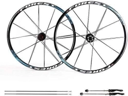 GAOTTINGSD Mountain Bike Wheel GAOTTINGSD Wheel Mountain Bike 26 Inch Bike Wheelset, MTB Cycling Wheels 27.5 Inch Mountain Bike Disc Brake Wheel Set Quick Release 5 Palin Bearing 8 9 10 Speed 100mm (Color : #2, Size : 26inch)