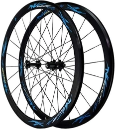 GAOTTINGSD Spares GAOTTINGSD Wheel Mountain Bike Road Bike Wheel 700C, Road Bicycle Wheelset V Brake Double-Walled Alloy Rim 40Mm BMX Bicycle Rim Fast Release for 7 8 9 10 11 12 Speed (Color : #3)