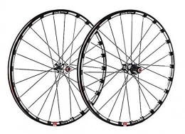 GJJSZ Mountain Bike Wheel GJJSZ Mountain bike wheelset 26 / 27.5 / 29 inches, bike rear wheel double-walled aluminum alloy wheels disc brake carbon fiber hub Palin bearings 7 / 8 / 9 / 10 / 11 speed cassette