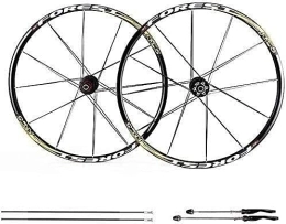 HAO KEAI Spares HAO KEAI Mountain Bike Wheelset Wheel Mountain Bike 26 Inch Bike Wheelset, MTB Cycling Wheels 27.5 Inch Mountain Bike Disc Brake Wheel Set Quick Release 5 Palin Bearing 8 9 10 Speed 100mm