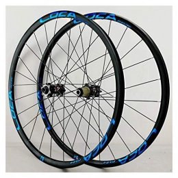 JIE KE Spares JIE KE Bike Rim Mountain Bike Wheelset 26 / 27.5 / 29 Inch 700C Disc Brake 6 Pawl Bicycle Wheel Ultra-Light Aluminium Alloy Front Rear 8-12 Speed Freewheel 24 Hole Quick Release Axles Bicycle Accessory