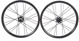 JYTFZD Spares JYTFZD YUCHEN- Bike Wheel Tires Spokes Rim 20 Inch Mountain Bike Wheelset, 24 Hole Double Walled MTB Rims Hybrid Fast Release Disc Brake Aluminum Alloy Bicycle Wheels 8 / 9 / 10 / 11 Speed (Color : B)