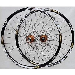 L.BAN Mountain Bike Wheel L.BAN Wheel Disc Brake MTB Bike Wheel Set 26 Inch 27.5 Inch 29 Inch Card Wheel Mountain Bike, Yellow-29