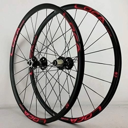 LHHL Spares LHHL Bicycle Wheel 26 / 27.5 Inch Double Wall Alloy Rims Disc Brake MTB Bike Wheelset QR NBK Sealed Bearing Hubs 6 Pawls 8-12 Speed Cassette 24H (Color : B, Size : 26")