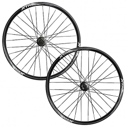 LHHL Spares LHHL MTB Bicycle Wheelset 26" / 27.5" / 29" for Mountain Bike Double Wall Alloy Rim Disc Brake 7-11 Speed Card Hub Sealed Bearing QR 32H (Color : Gray, Size : 29in)