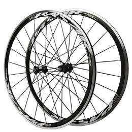 LHLCG 700C Road Wheel Set Double-Layer Aluminum Alloy Rim Super-Lubricated Bearing 11-Speed V Brake